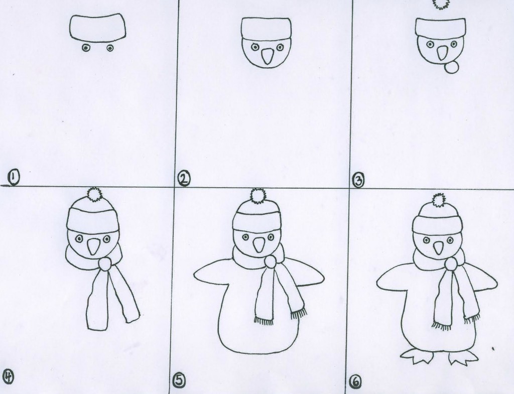 Winter Penguin warm up 1